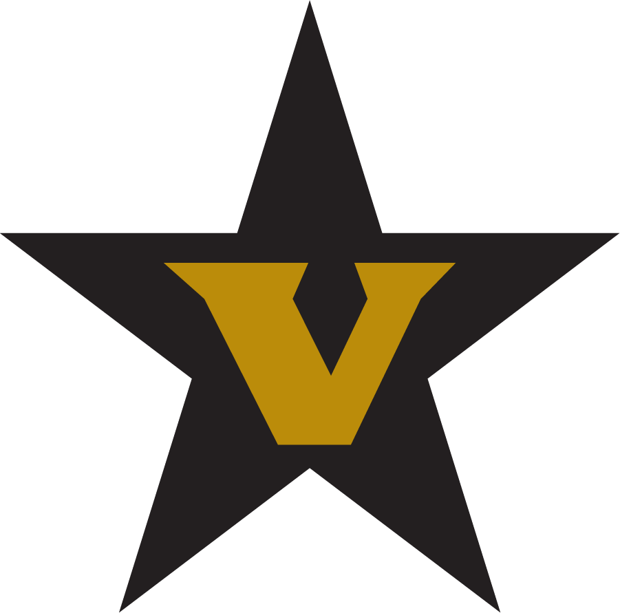 Vanderbilt Commodores 1969-1975 Primary Logo diy DTF decal sticker